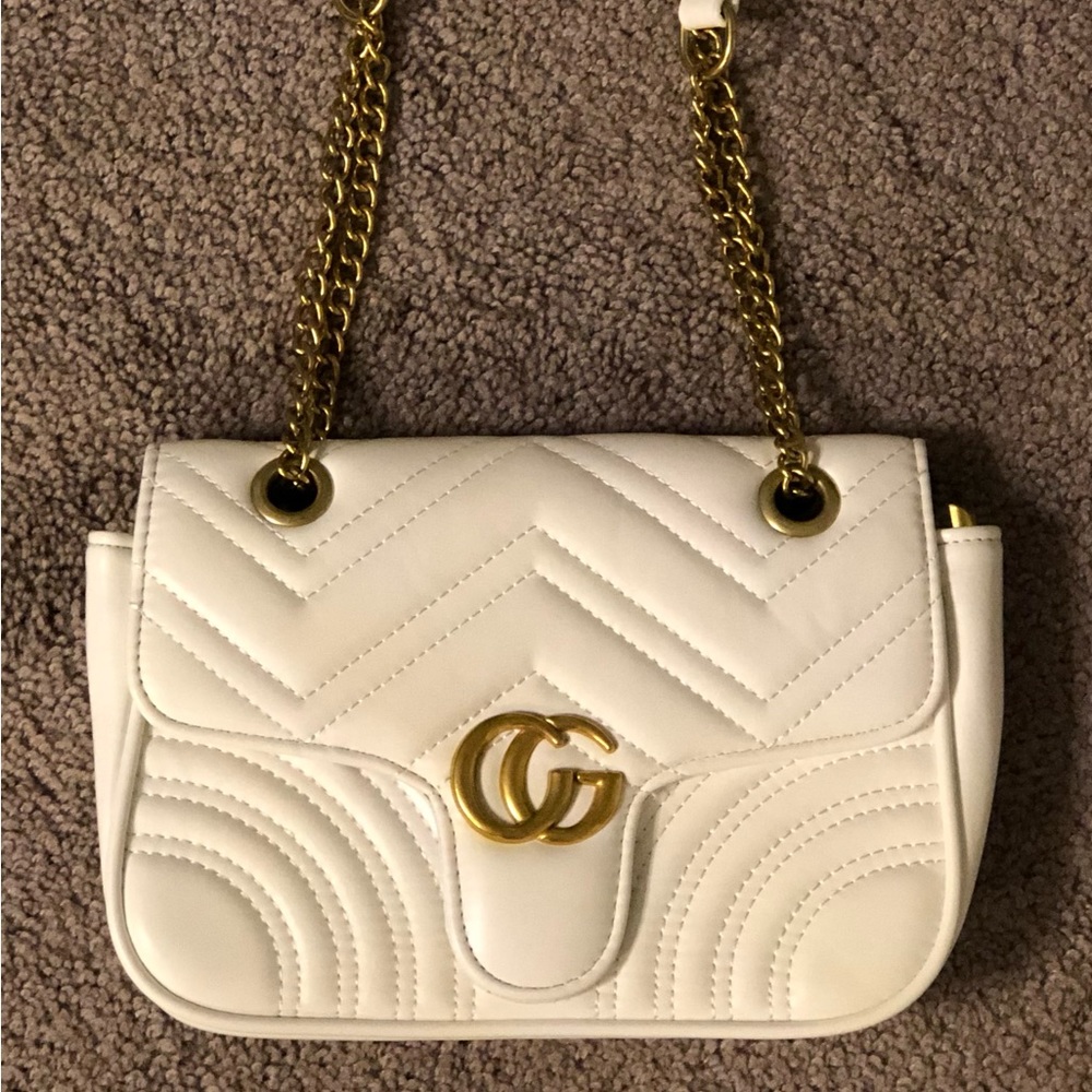 CG Designer Inspired Bag White